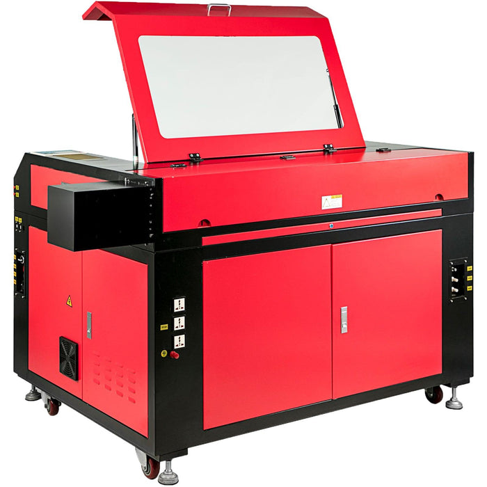 Integrated CO2 Engraving Machine 90×60cm 100W 110V US Plug