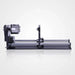 SIHAO Rotary Cutter and Engraver Attachment with 3-Jaw Spindle and 230 mm Track for 50W 60W 80W 100W 130W CO2 Laser Engraving Machine Rotary Tool Accessory - SIHAOTEC Laser