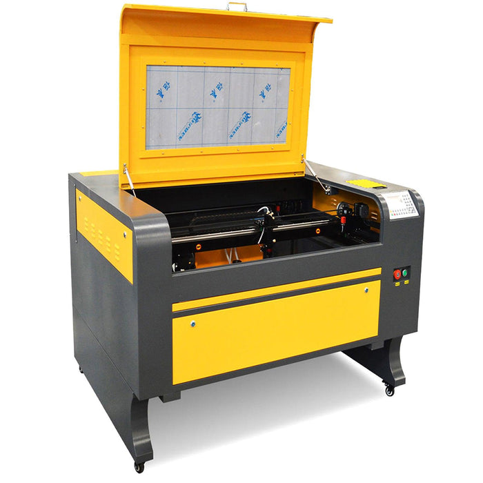 4060 Engraving Machine 60W Ruida Yellow And Black 110V US Plug