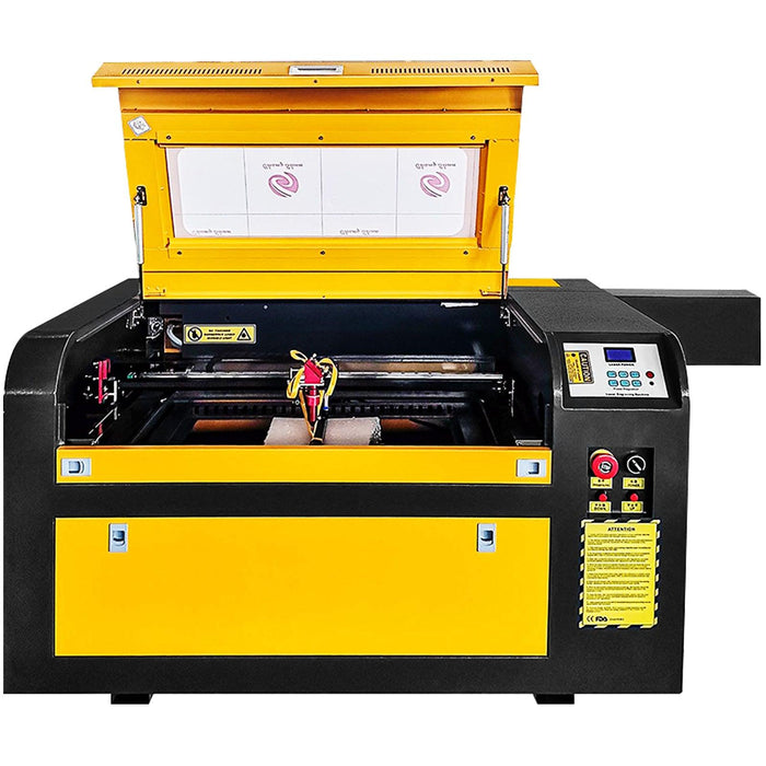 4060 Engraving Machine 60W Ruida Yellow And Black 110V US Plug