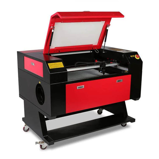 SIHAO Red 60W CO2 Laser Engraver with CW5200 Water Chiller| Cutter (28"x20") | Ruida Controller | with Manual Focus - SIHAOTEC Laser