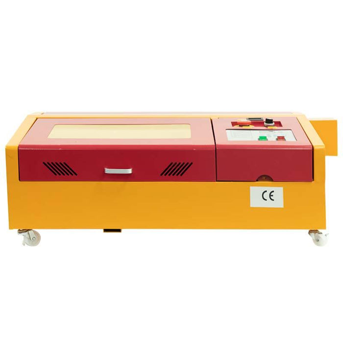 Engraving Machine 3020 Red and Yellow 50W M2 European Plug 220V