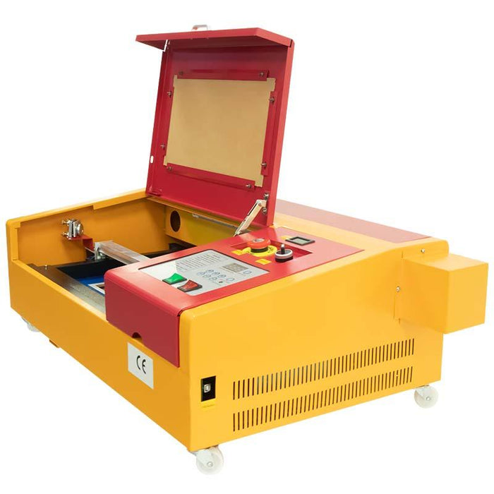 Engraving Machine 3020 Red and Yellow 50W M2 European Plug 220V