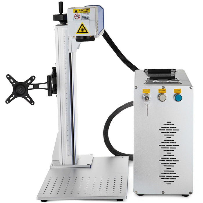 Fiber Optic Marking Machine Split Type 30W 150*150 European Standard 220V