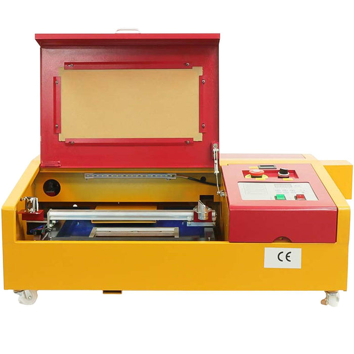 Engraving Machine 3020 Red and Yellow 50W M2 European Plug 220V