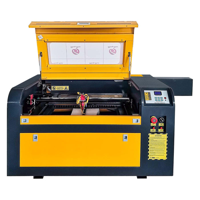 Integrated CO2 Laser Engraving Machine 60×40cm 60W 110 US Plug