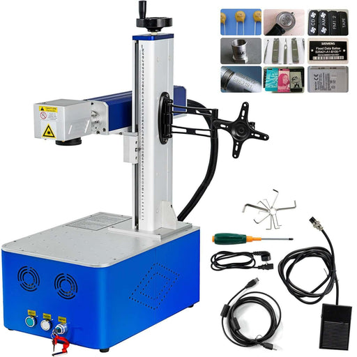 SIHAO Integrated Type 30W(5.9"x5.9") Fiber Laser Engraver & Marking Machine - SIHAOTEC Laser