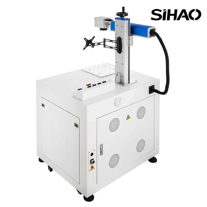 SIHAO Schrank-Faserlaser-Markierungsmaschine 20 W/30 W/50 W