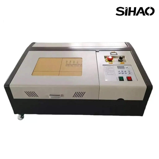 SIHAO Black 40W Desktop CO2 Laser Engraver | Cutter (12" x 8") Working Area - SIHAOTEC Laser